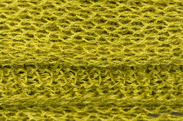 Image showing Green wool texture