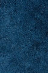 Image showing Blue suede