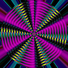 Image showing Abstract 3d background