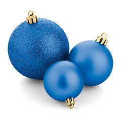 Image showing christmas decorative balls