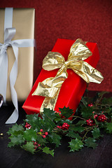 Image showing Christmas gift box