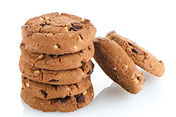 Image showing Homemade chocolate cookies