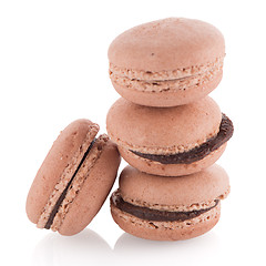 Image showing Colorful French Macarons