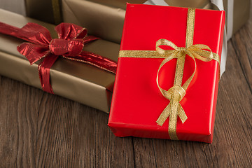 Image showing Christmas gift box