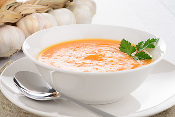 Image showing Pumpkin soup 