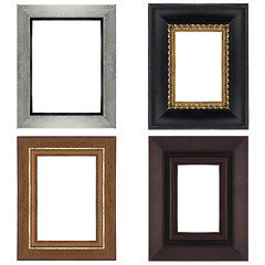 Image showing Four picture frames