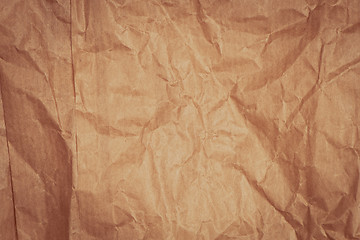 Image showing Crumpled recycled paper
