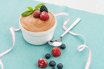 Image showing Chocolate mousse 