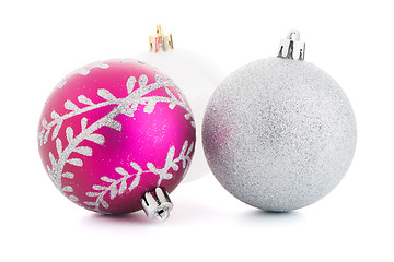 Image showing christmas decorative balls