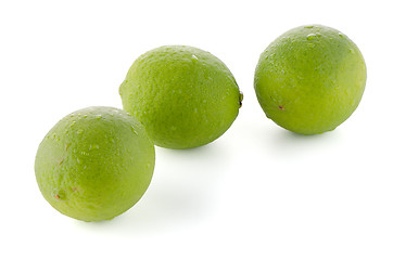 Image showing Fresh green limes