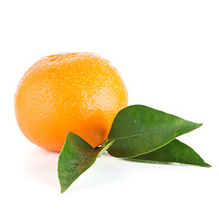 Image showing Ripe tangerine or mandarin