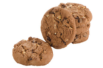 Image showing Homemade chocolate cookies