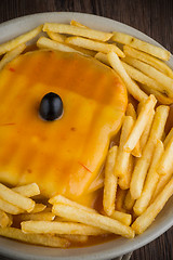 Image showing Francesinha on plate