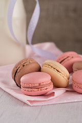 Image showing Macaroons closeup