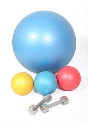 Image showing Fitness accessories