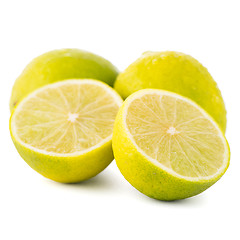 Image showing Fresh green limes