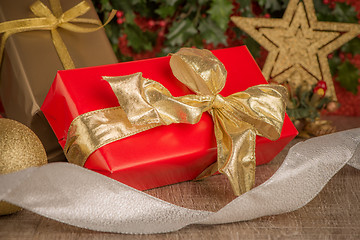 Image showing Christmas gift box