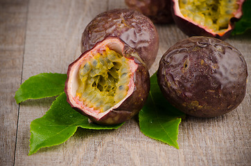 Image showing Passion fruits