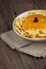 Image showing Francesinha on plate