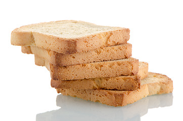 Image showing Golden brown toast