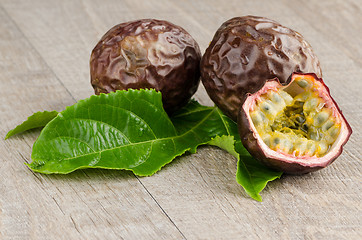 Image showing Passion fruits