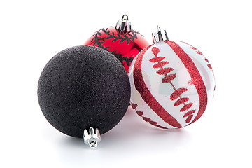 Image showing christmas decorative balls