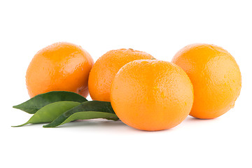 Image showing Ripe tangerine or mandarin