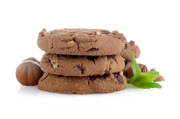 Image showing Stack of cookies