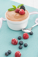 Image showing Chocolate mousse 