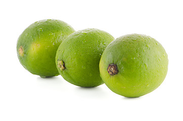 Image showing Fresh green limes