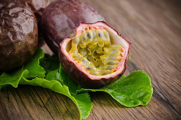 Image showing Passion fruits