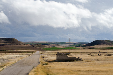 Image showing Landscape of Valladolid Province