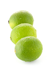 Image showing Fresh green limes