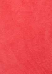 Image showing Red suede