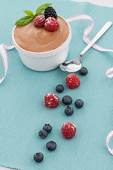 Image showing Chocolate mousse 