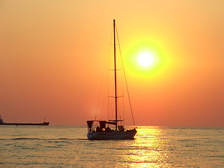 Image showing Sunset