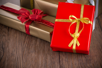 Image showing Christmas gift box