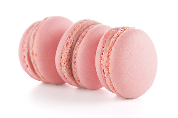 Image showing Colorful French Macarons