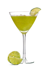 Image showing Frozen kiwi drink
