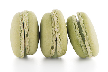 Image showing Colorful French Macarons