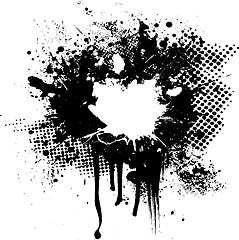 Image showing ink splat overlay