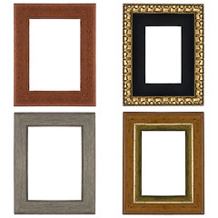 Image showing Four picture frames