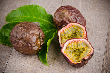 Image showing Passion fruits