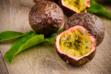 Image showing Passion fruits