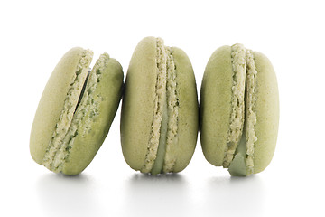 Image showing Colorful French Macarons