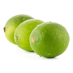 Image showing Fresh green limes