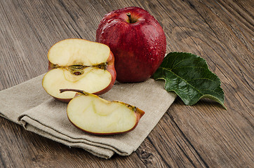 Image showing Apples closeup