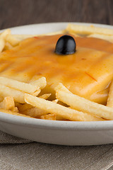 Image showing Francesinha on plate