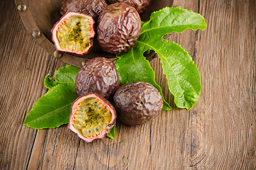 Image showing Passion fruits