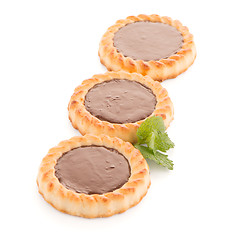 Image showing Chocolate tart cookies